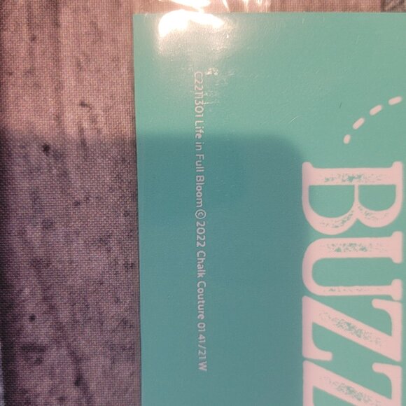 Life in Full Bloom ~ Reuseable silk screen stencil 12 x 18 - Picture 2 of 2